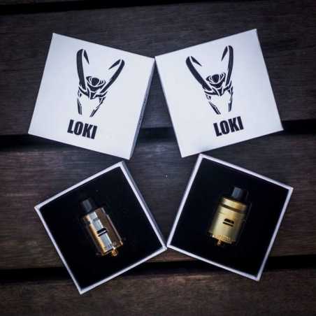Original Loki RDA 24 mm Selbstwickelverdampfer von Viiking Original Loki RDA 24 mm Selbstwickelverdampfer von Viiking
