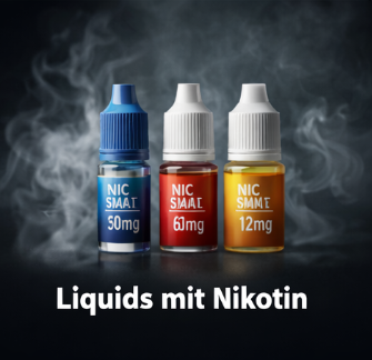 Liquids mit Nikotin