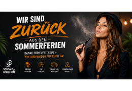 Wir sind zurück aus den Sommerferien !
