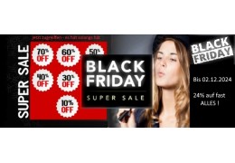 24% auf (fast alles) Black Friday gestartet