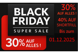 Black Week - 30% auf alles - 40% auf Shortfill Liquids