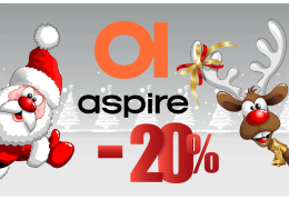 Tor 6 - Der Nikolaus bringt 20% auf alle Produkte von Aspire