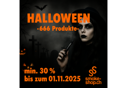 666 Produkte (oder mehr) Halloween Spezial - min 30% Rabatt 666 Produkte (oder mehr) Halloween Spezial - min 30% Rabatt