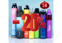 Tor 14 - 20% auf Einweg und Disposables E-Zigaretten